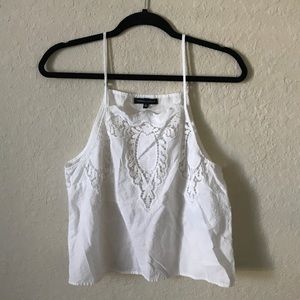 Kendall & Kylie Adjustable Strap Spaghetti Shirt